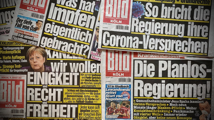 Bild é um tabloide de grande circulação. Foto: Divulgação