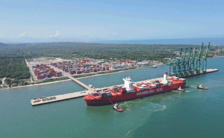 Porto de Itapoá é um dos mais importantes do Brasil (Foto: Divulgação)