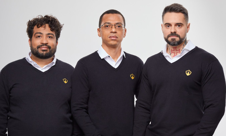Julio Cesar Fort, Tiago Ferreira e Wilberto Filho. Foto: Divulgação