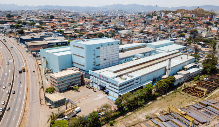Fábrica da TSEA Energia em Contagem. Foto: Divulgação