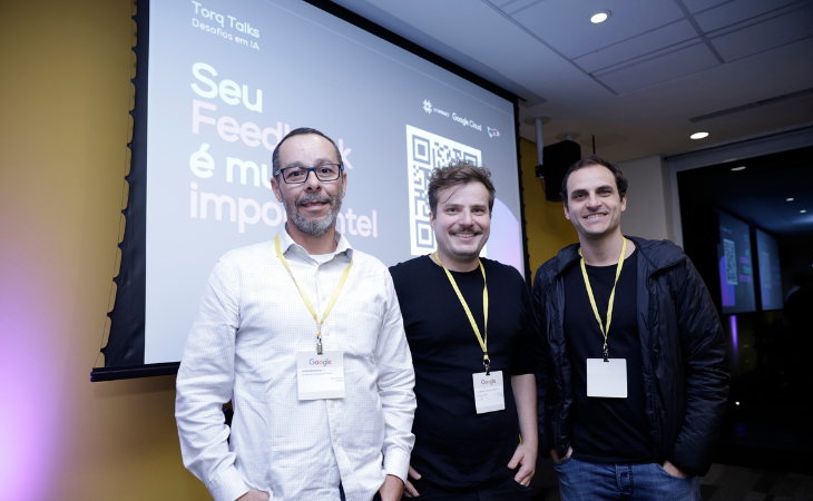 Leonardo Rochadel (CEO da O2O Bots) e Rodrigo Scotti (CEO da Nama) (Foto: Divulgação)