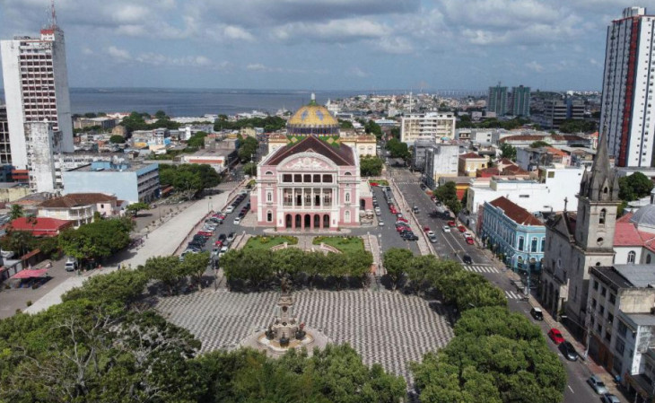 Manaus possui mais de 2 milhões de habitantes. Foto: Michael Dantas/Secretaria de Cultura e Economia Criativa