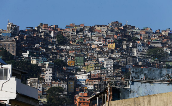 Favela da Rocinha, no Rio de Janeiro. Foto: Fernando Frazão/Agência Brasil.