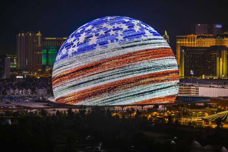 MSG Sphere. Foto: Divulgação