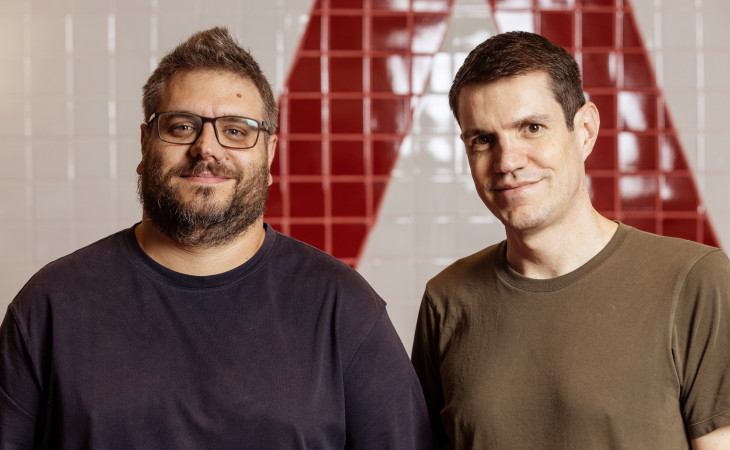 Fabio Ivatiuk e Eughenio Constantino, fundadores da Rhevolut. Foto: Divulgação