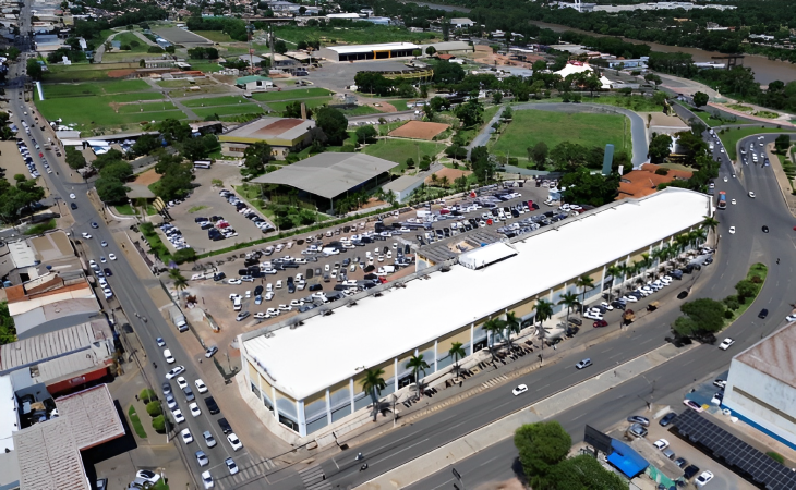 Shopping Popular, em Cuiabá (Foto: Divulgação)