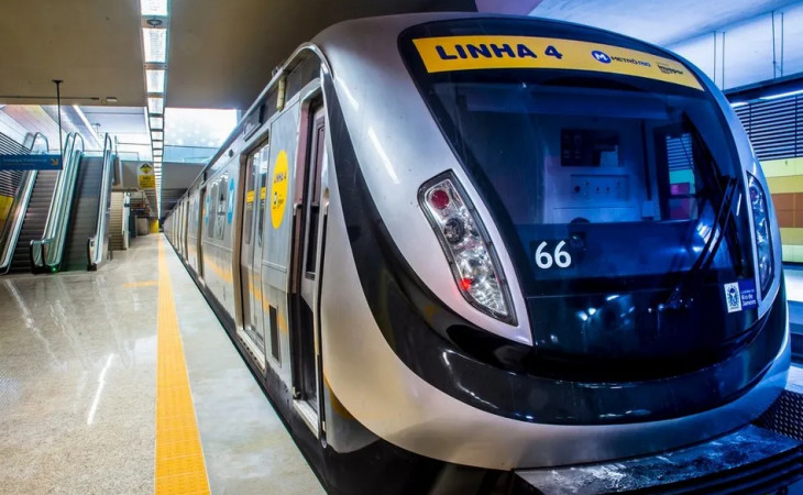 O MetrôRio conta hoje com 41 estações e transporta em média 880 mil passageiros por dia. Foto: Divulgação