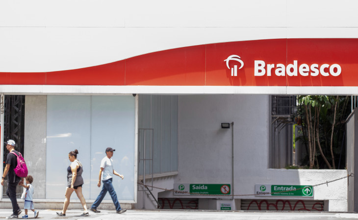 O Bradesco é um dos maiores bancos privados da América Latina, com mais de 75 milhões de clientes. Foto: Depositphotos
