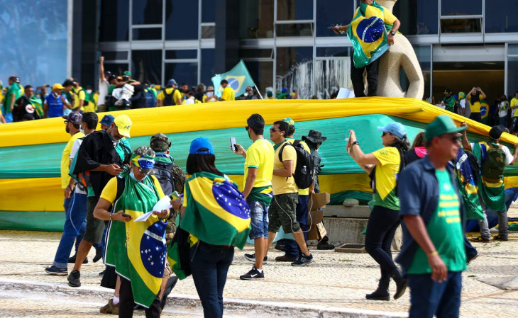 Duas das quatro pessoas identificadas já foram detidas. Foto: Marcelo Camargo/Agência Brasil