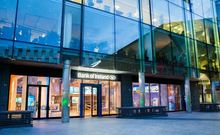 O Bank of Ireland é um dos maiores e mais antigos bancos da Irlanda. Foto: Divulgação/Bank of Ireland