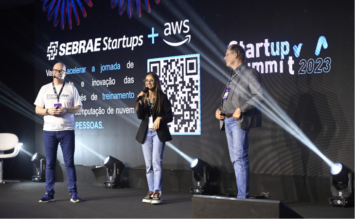 Luc Pinheiro, Andréa Leal e Bruno Quick. Foto: Divulgação