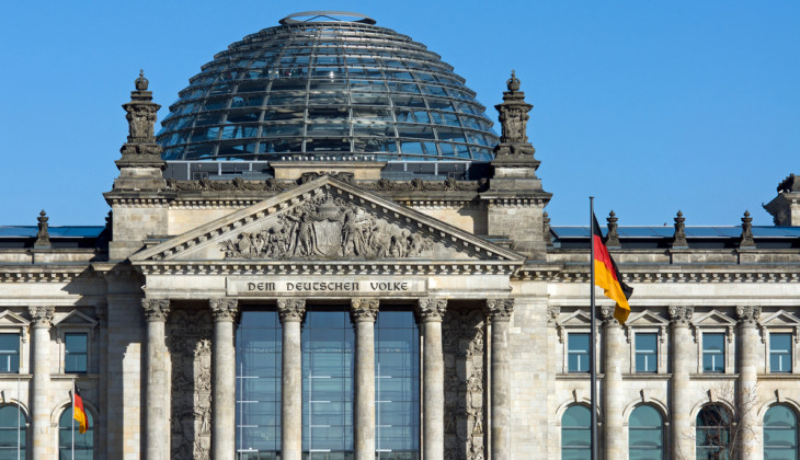 Bundestag, a sede do Parlamento alemão. Foto: Depositphotos.