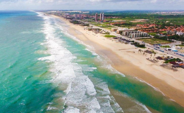 Praia do Futuro, em Fortaleza (Foto: MTUR)