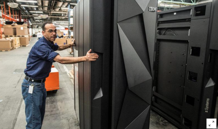 Mainframes foram migrados para a nuvem. Foto: IBM.