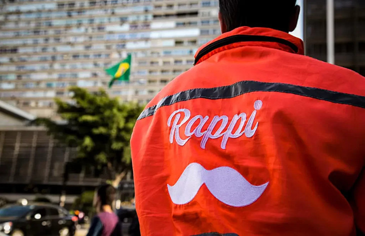 Entregador do Rappi em Sao Paulo. Foto: Divulgação.