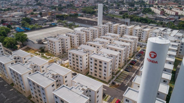Condomínio construído pela Tenda. Foto: Divulgação.