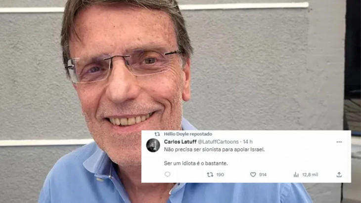 Tweet custou o cargo a Hélo Doyle. Foto: Reprodução.