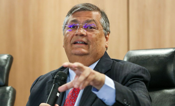 Flávio Dino, durante o lançamento do De Boa na Rede. Foto: Fabio Rodrigues-Pozzebom/ Agência Brasil