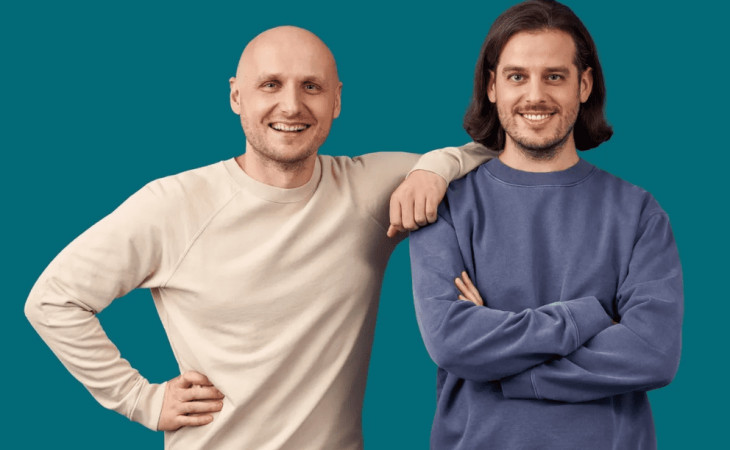 Tom Okman e Eimantas Sabaliauskas, co-CEOs da NordVPN (Foto: Divulgação)