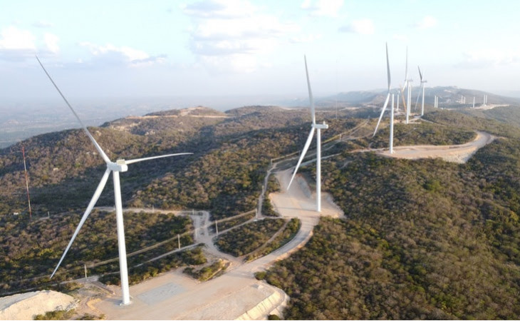 Parque terá capacidade instalada de 49,5 MegaWatts. Foto: divulgação.