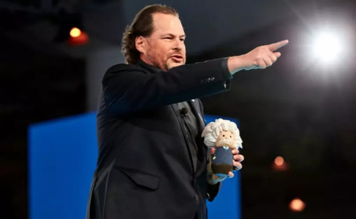 Marc Benioff, CEO da Salesforce. Foto: divulgação.