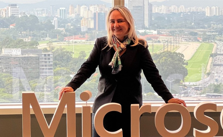 Vanessa Pádua, diretora de cibersegurança da Microsoft para América Latina & Caribe. Foto: LinkedIn