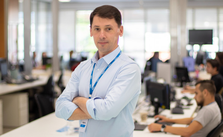 André Jansen, novo diretor de operações e serviços da Dígitro. Foto: Divulgação