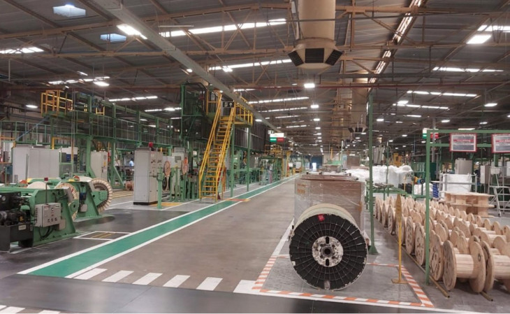 Fábrica da Furukawa em Curitiba. Foto: divulgação.