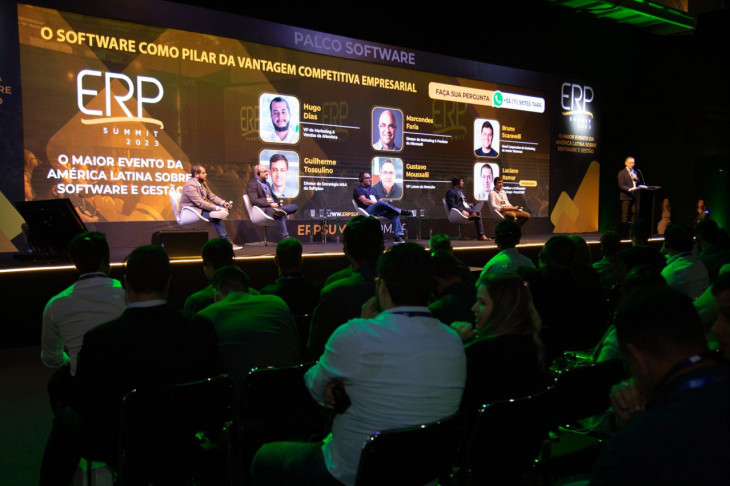 ERP Summit é um dos maiores eventos de TI do país. Foto: Portal do ERP.
