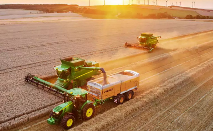 A Agrinorte possui nove lojas no estado do Pará e fornece máquinas da marca John Deere. Foto: Divulgação