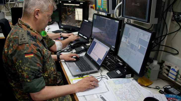 Papos secretos no Webex? Má ideia. Foto: Bundeswehr/Johannes Heyn