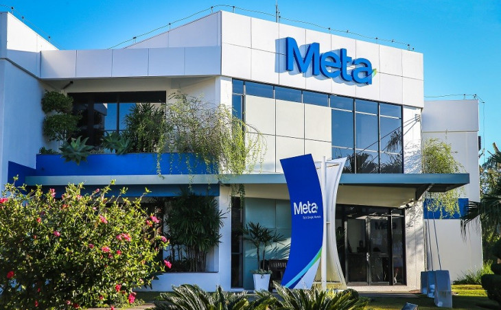 Sede da Meta, em São Leopoldo. Foto: Divulgação.