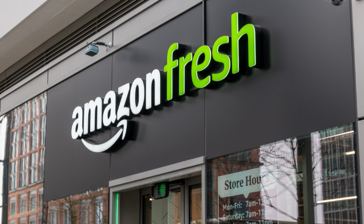 Amazon Fresh possui lojas físicas e também oferece serviços de entrega nas maiores cidades do mundo (Foto: Depositphotos)