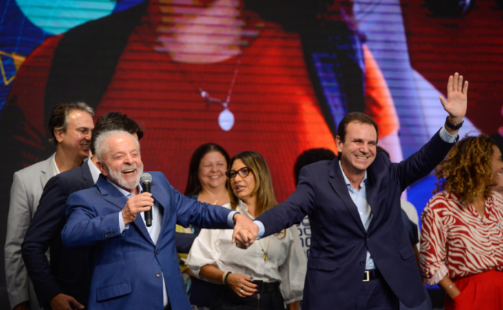 Lula e Eduardo Paes na inauguração do Impa Tech (Foto: Divulgação)