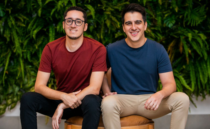 Gabriel Almeida e Rodrigo Nader, fundadores da Logspace. Foto: divulgação.