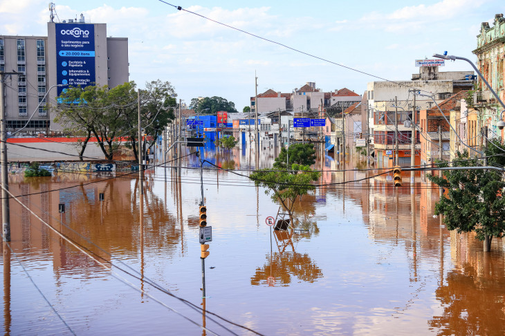 Área do Quarto Distrito em Porto Alegre. Foto: Gustavo Mansur/ Palácio Piratini