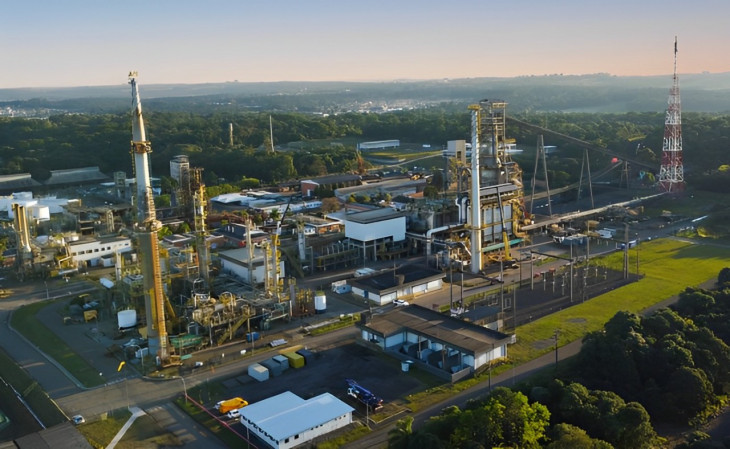 Unidade da PX Energy em São Mateus do Sul, Paraná. Foto: divulgação.