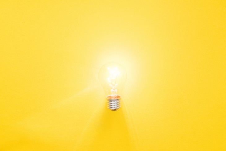 Ideias brilhantes. Foto: Depositphotos.