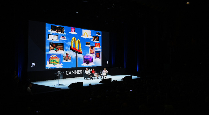 Experiência do McDonalds foi tema de painel em Cannes. Foto: Divulgação/CannesLions.