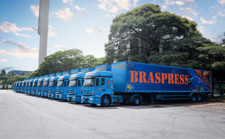 Empresa faz 60 mil entregas por dia. Foto: divulgação.