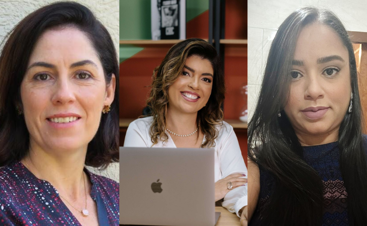 Da esquerda para a direita: Kelly Ribeiro,Tatiany Nascimento, e Michelle Oliveira (Fotos: Divulgação)