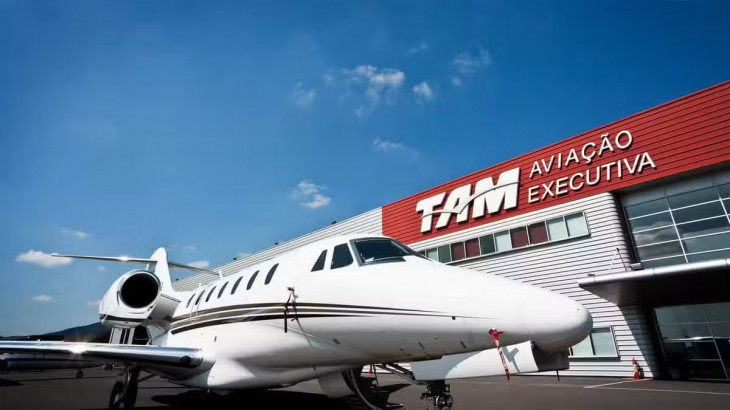 TAM segue na área de aviação executiva. Foto: TAM Executive Aviation