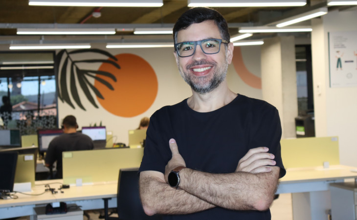Maurilio Alberone, head de tecnologia e transformação digital da Timenow. Foto: divulgação.