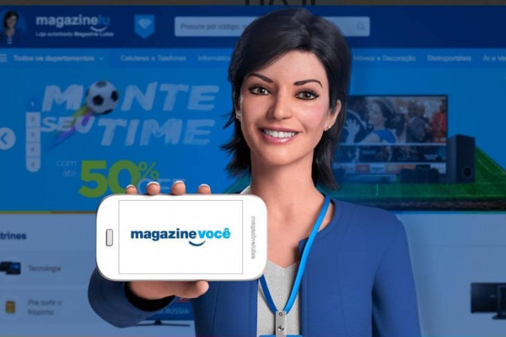Seu carnê, agora no app. Foto: Divulgação/Magazine Luíza.