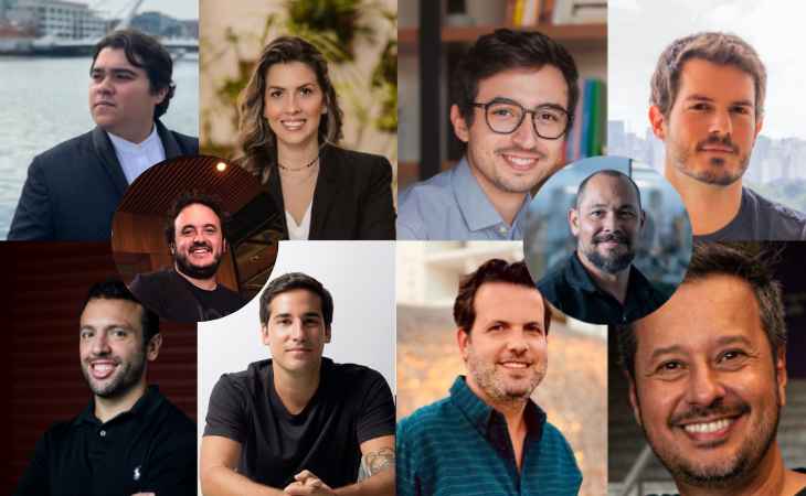 Executivos que estão à frente das empresas selecionadas (Foto: Baguete)