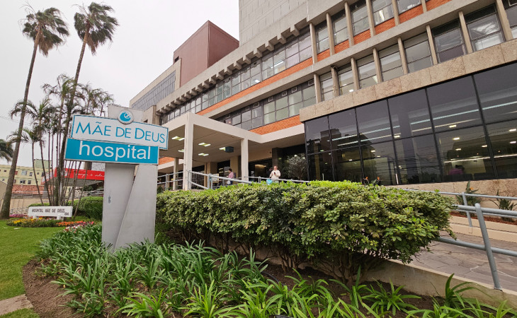 Servidores ficavam no Hospital Mãe de Deus, que sofreu alagamento. Foto: divulgação.