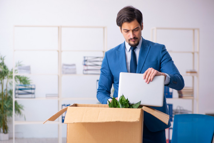 Não gostou do fim do home office? Peça demissão. Foto: Depositphotos.