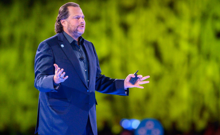 Marc Benioff, presidente e CEO da Salesforce. Foto: divulgação.