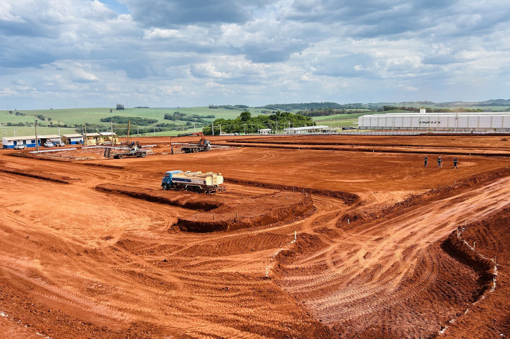 Terreno onde está sendo feita a obra do novo Parque Tecnológico - Foto Igor JacintoVice-Governadoria