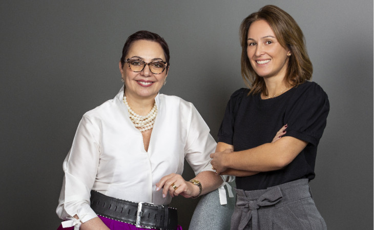 Tania Cosentino e Priscyla Laham. Foto: divulgação.